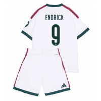 Stroje piłkarskie Real Madrid Endrick #9 Koszulka Podstawowej dla dzieci 2026-27 Krótki Rękaw (+ szorty)
